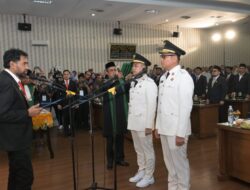 Mualem Lantik Wali Kota dan Wakil Wali Kota Langsa
