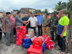 Korban Kebakaran Pasar Lamno dapat Bantuan dari Anggota DPRA Edi Kamal
