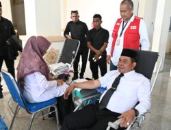 Peringatan HUT Ke – 41 Kota Jantho, Aceh Besar Selenggarakan Donor Darah