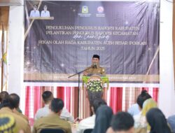 Bupati Aceh Besar Kukuhkan Pengurus BAPOPSI Kabupaten dan Kecamatan