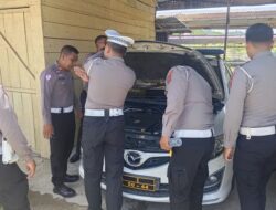 Sat PJR Ditlantas Polda Aceh Lakukan Supervisi ke Polres Aceh Jaya