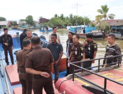 Polda Aceh Serahkan Tersangka Kasus Pelayaran Kapal Kekejari Aceh Barat