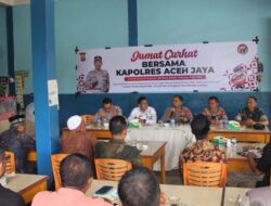 Kapolres Aceh Jaya Dengarkan Aspirasi dan Keluhan Masyarakat Terkait Kamtibmas