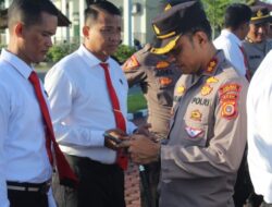 Kapolres Aceh Jaya Periksa HP Personel Terkait Judi Online