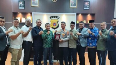 Kapolres Lhokseumawe Terima Kunjungan Pimpinan DPRK Aceh Utara