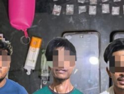Polisi Amankan Tiga Pria Dewantara saat Konsumsi Sabu