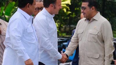 Dampingi Presiden Prabowo, Menteri Ekraf sambut Macron di Borobudur