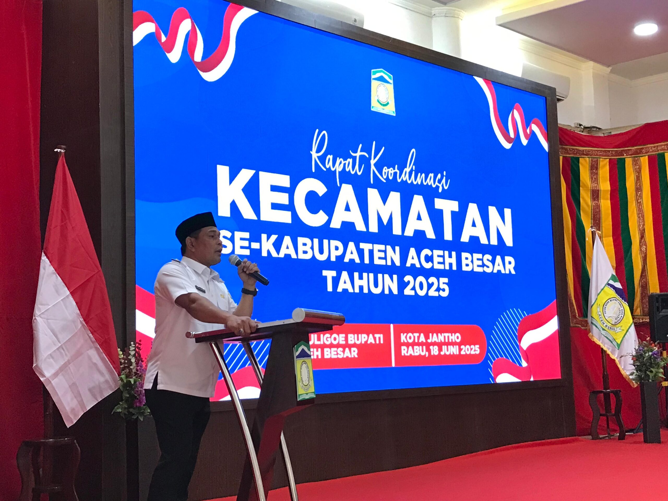 Syeh Muharram Kumpulkan Seluruh Camat Aceh Besar
