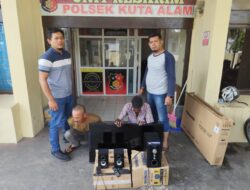 Polisi Tangkap Maling Beraksi di Kuta Alam