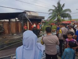 Polisi Selidiki Penyebab Rumah Terbakar di Sukaramai