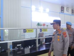 Kapolres Lhokseumawe Sidak Pelayanan SIM, SPKT dan Samsat