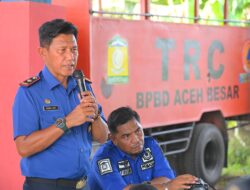 Kalaksa BPBD Aceh Besar ke Personel Damkar: “Jangan Jhianati Kepercayaan Rakyat”