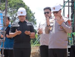 Polri Ground Breaking Gudang Ketahanan Pangan, Diresmikan Prabowo