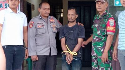 Warga dan Aparat Tangkap Pencuri Baterai Tower Telkomsel