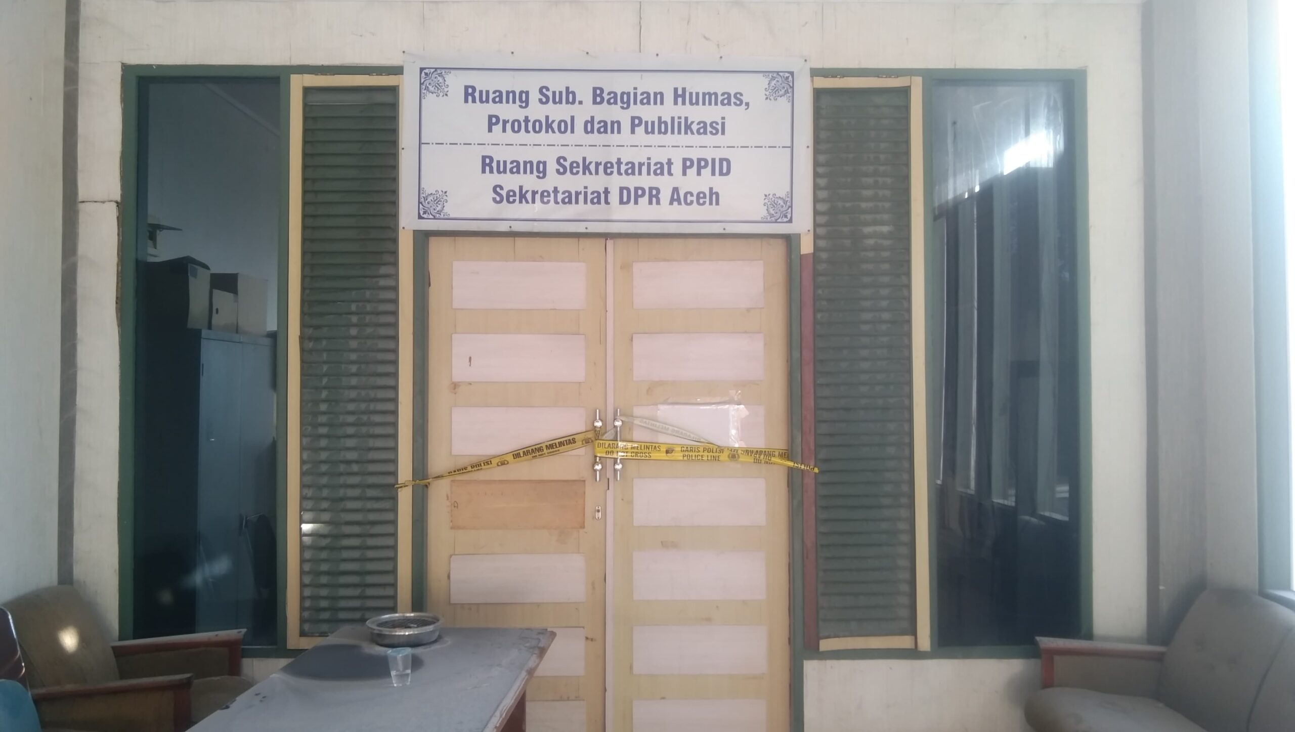 Kebakaran di Gedung DPRA, Petugas Keamanan Terluka
