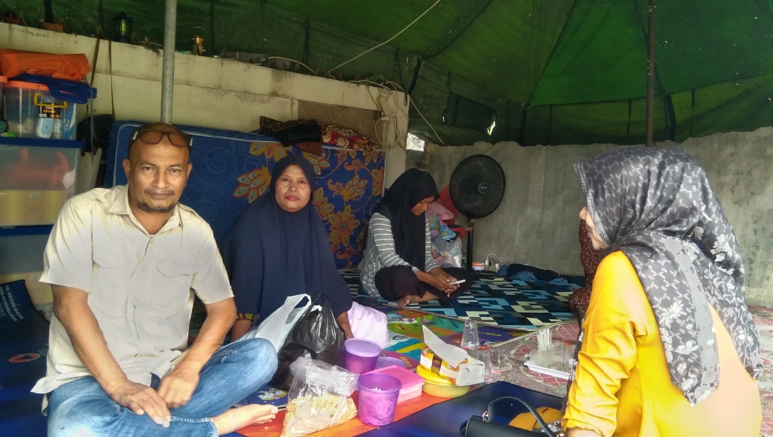 Kondisi Pasca Kebakaran di Depan RSP USK, Korban Berjuang dengan Segala Keterbatasan