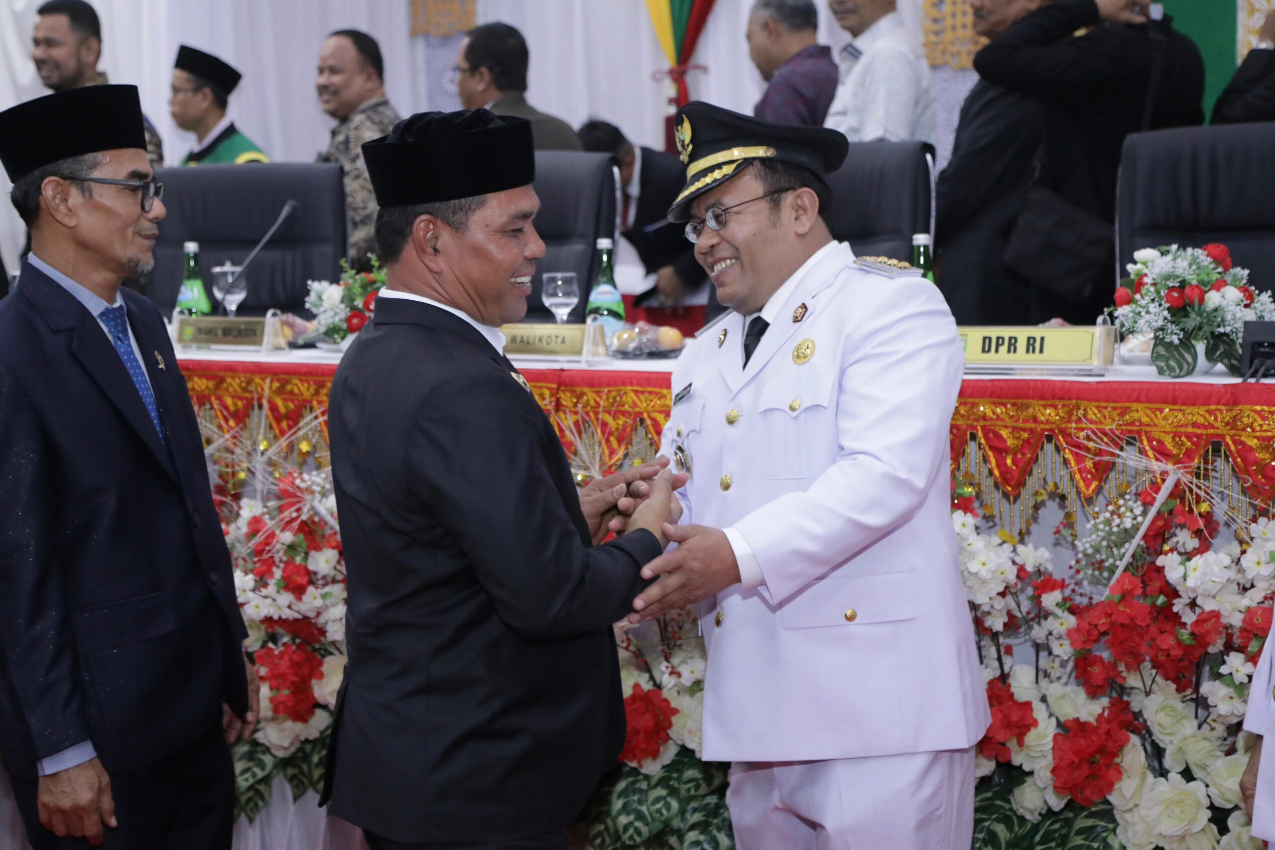 Syech Muharram Hadiri Pelantikan Zulkifli H Adam Sabang