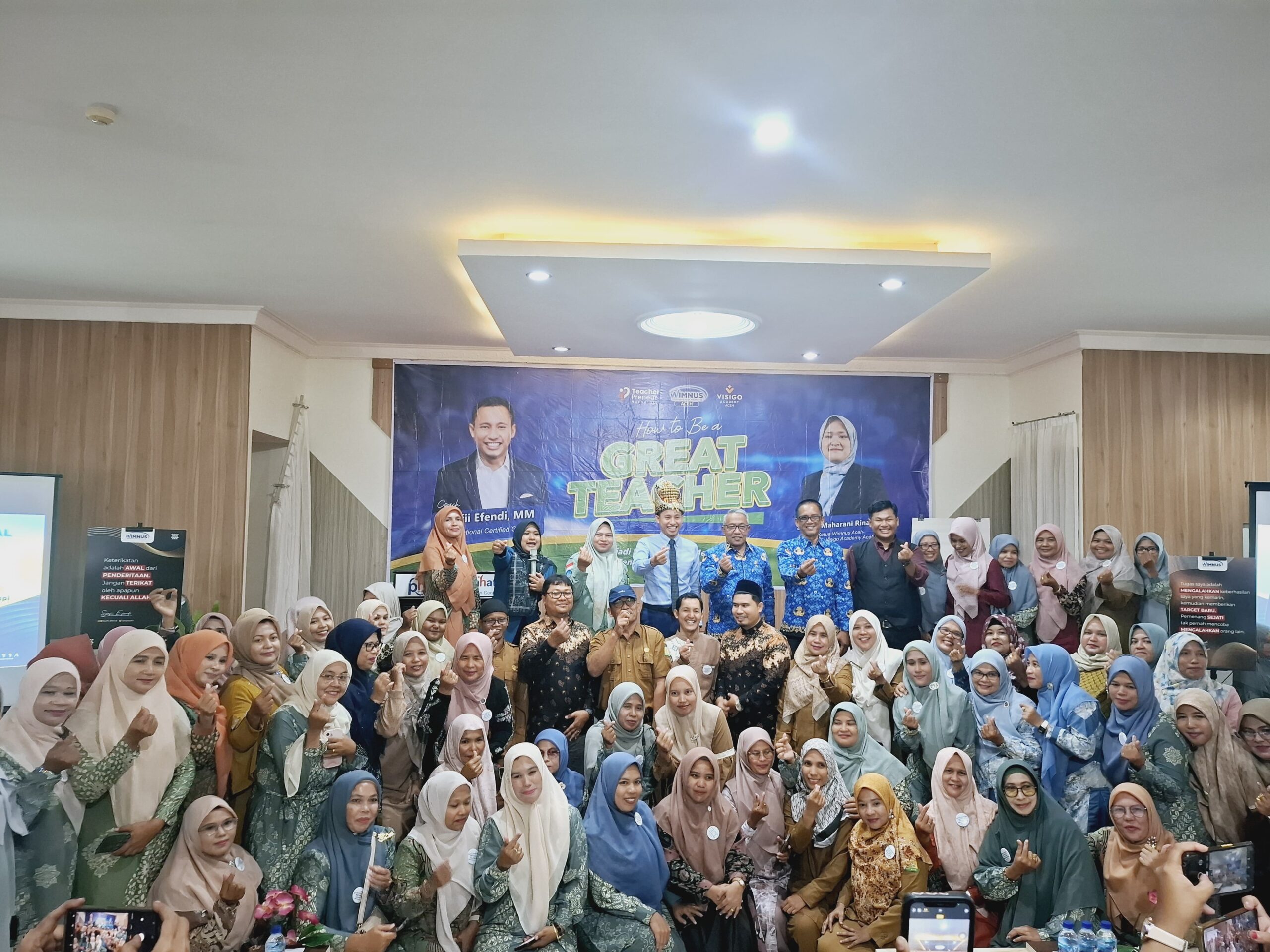 Ratusan Guru Aceh Besar yang Diadakan WIMNUS Aceh