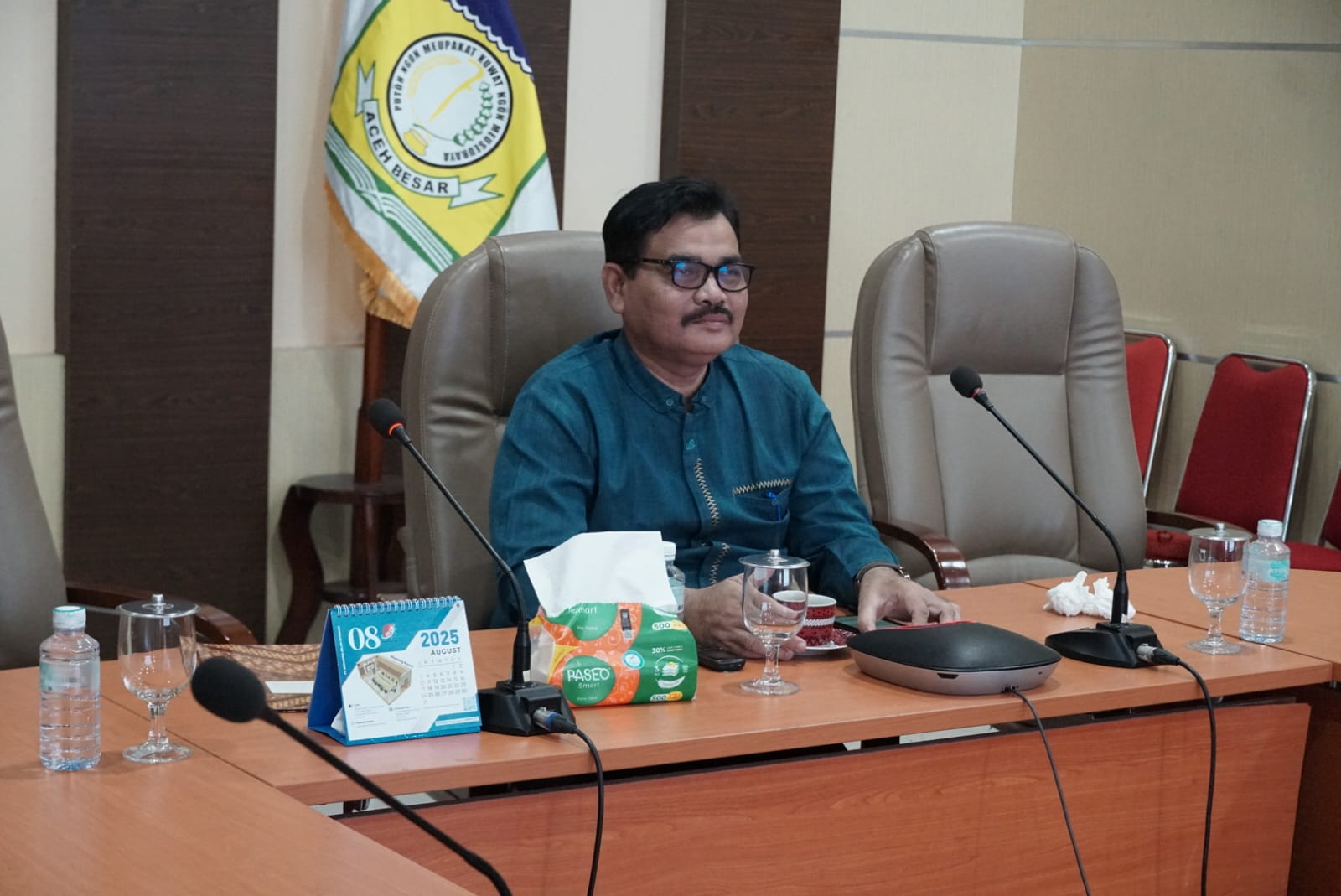 Kadistan Aceh Besar Rakor Monitoring Percepatan Optimalisasi Swasembada Pangan Nasional