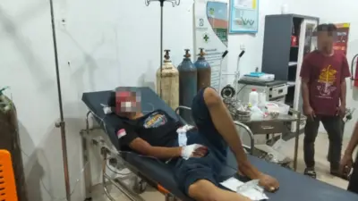 Becak Tabrak Trado di Woyla, Dua Pelajar Luka-luka