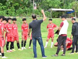 Tim Pra PORA Aceh Besar Laga Ujicoba dengan Banda Aceh