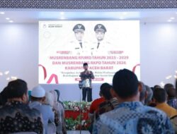 Pemkab Aceh Barat Gelar Musrenbang Pembangunan Berkelanjutan