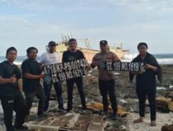 Kapal Misterius Terdampar di Pantai Simeulue, Polisi Selidiki Asal-Usulnya
