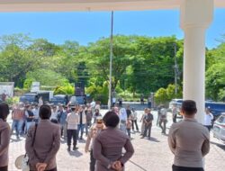 Sejumlah Warga Desa Cot Rambong Aksi Damai Ke Kantor BPN