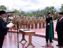 Syech Muharram Lantik Bahrul Jamil sebagai Sekda Aceh Besar Definitif
