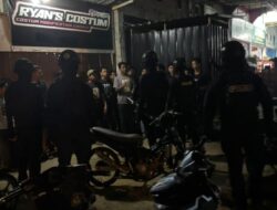 Polres Lhokseumawe Amankan 14 Sepeda Motor dan Sekelompok Remaja