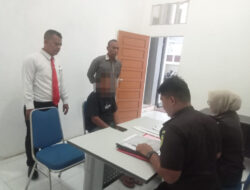 Polsek Trumon Timur Limpahkan Tersangka Kasus Penganiayaan ke Kejari Aceh Selatan
