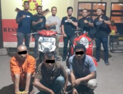 Polresta Banda Aceh Tangkap Pelaku Curanmor Bersama Penadah