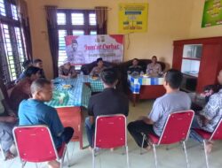 Polsek Woyla Barat Gelar Jum’at Curhat, Warga Berpartisipasi Aktif