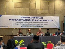 Diskominfo Aceh Besar Ikut Kegiatan Forum Koordinasi PPID Kabupaten Kota Se-Aceh