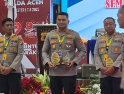 Polres Aceh Timur Raih Dua Penghargaan