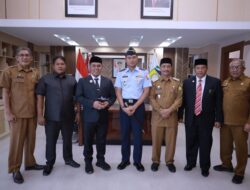 Syech Muharram Terima Silaturrahmi Danlanud SIM