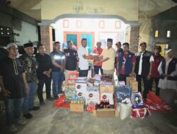Korban Kebakaran di Lambheu Terima Bantuan Masa Panik