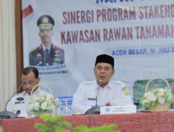 Syech Muharram Dukung Program P4GN BNN RI di Aceh Besar