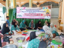 Warga Lancok Ulim Antusias Ikuti Pelatihan Pembuatan Es Teler