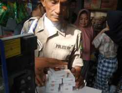 Satpol PP dan WH Aceh Besar Bersama Bea Cukai Tertibkan Rokok Ilegal
