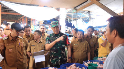 Sidak Pasar Harian, Walkot HRB Pantau Harga Bahan Pokok