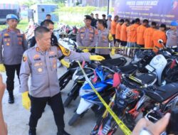 Tiga Pelaku Curanmor Ditangkap Polres Aceh Utara
