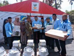 Korban Kebakaran Sibreh Dapat Bantuan dari BKPRMI Aceh Besar