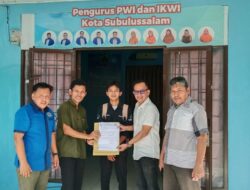 PWI Subulussalam Terima Siswa Magang dari SMKN Penanggalan