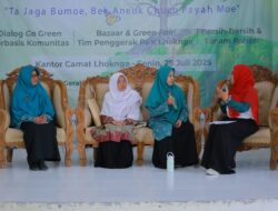 YKPI dan TP PKK Lhoknga Gelar Acara Kampanye Tanggulangi Perubahan Iklim