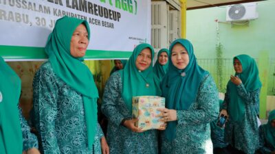 Rumoh Gizi Gampong di Miruek Lamreudeup Diresmikan