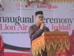 Lion Air Terbangkan Jamaah Umrah Banda Aceh-Jeddah Perdana