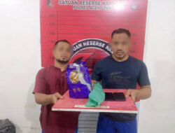 Dua Pria Bawa 830 Gram Sabu di Tangkap Polres Aceh Utara