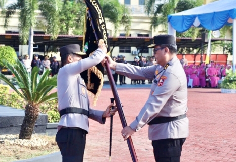 Sertijab Irjen Achmad Kartiko ke Brigjen Marzuki Ali Basyah