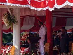 Akhirnya, Mualem Pimpin Upacara HUT ke-80 RI